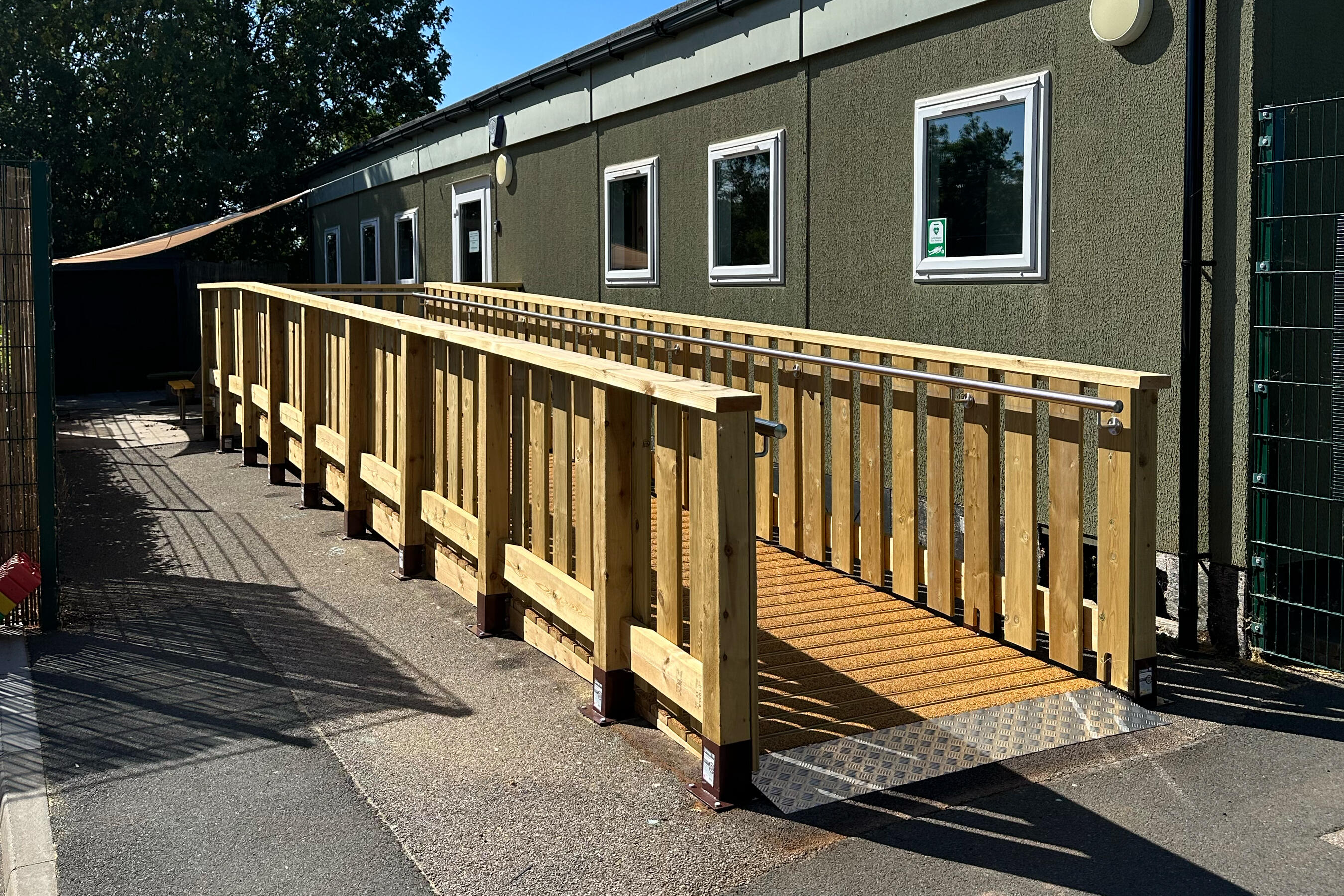 Accessibility+Ramp+at+a+Nottinghamshire+School